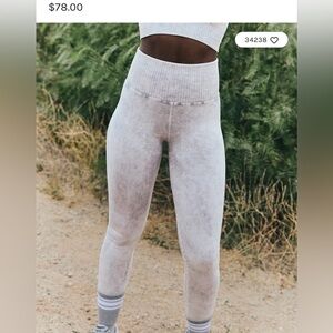 NWOT Free People Ice Gray High-Rise Leggings